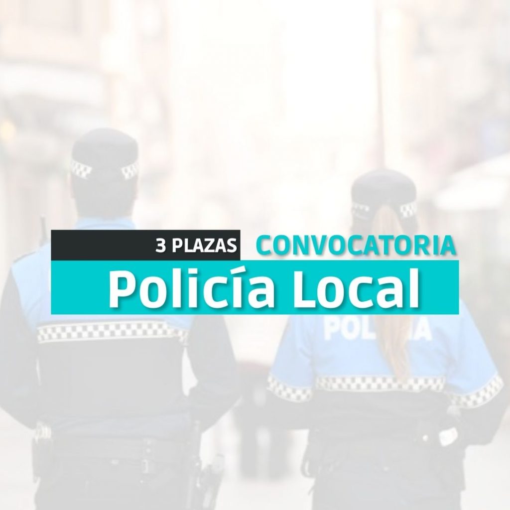 Convocatoria policía Local -Oposiciones-Portal-Opositor