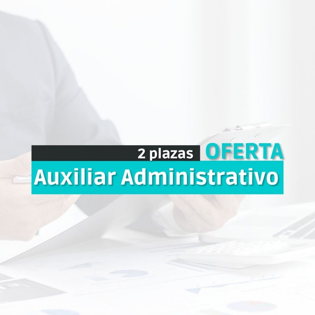 Oferta de empleo Auxiliar Administrativo Portal Opositor