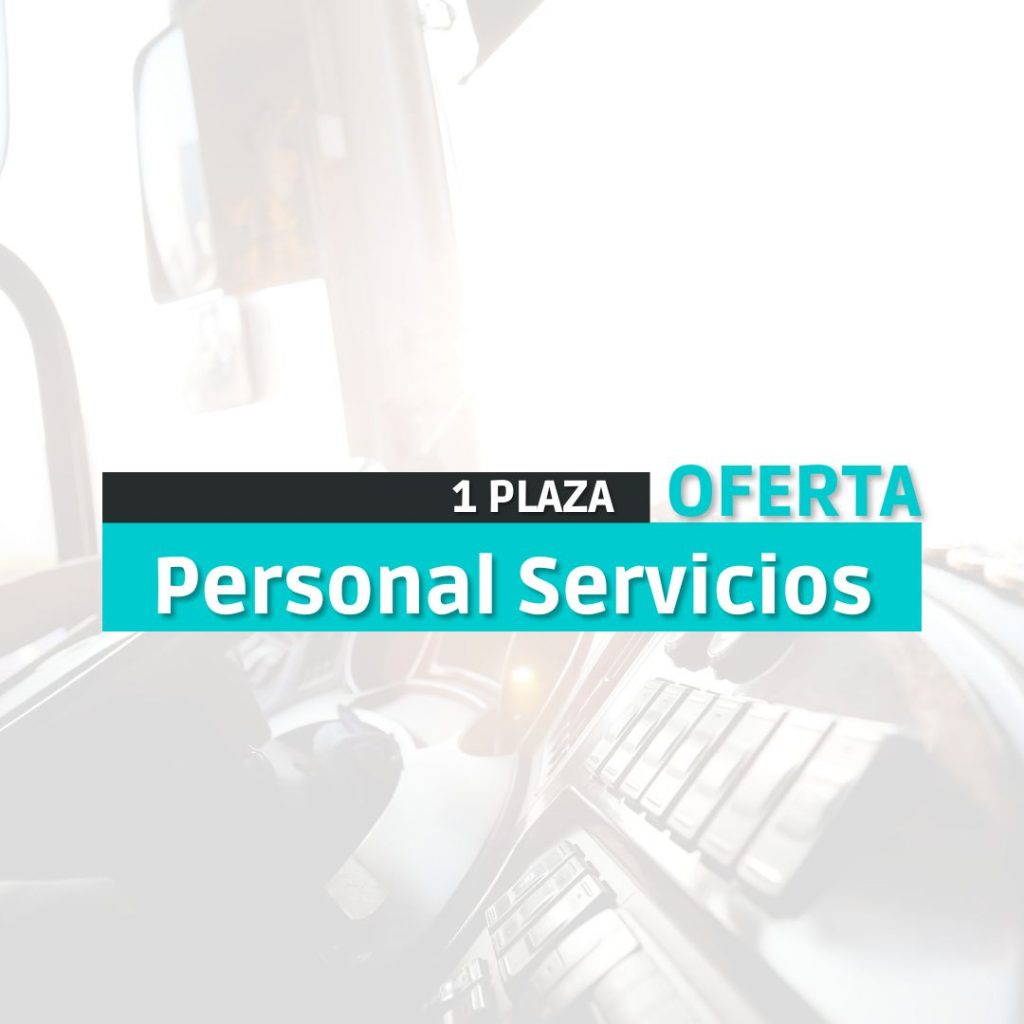 Oferta de empleo Personal Servicios Portal Opositor