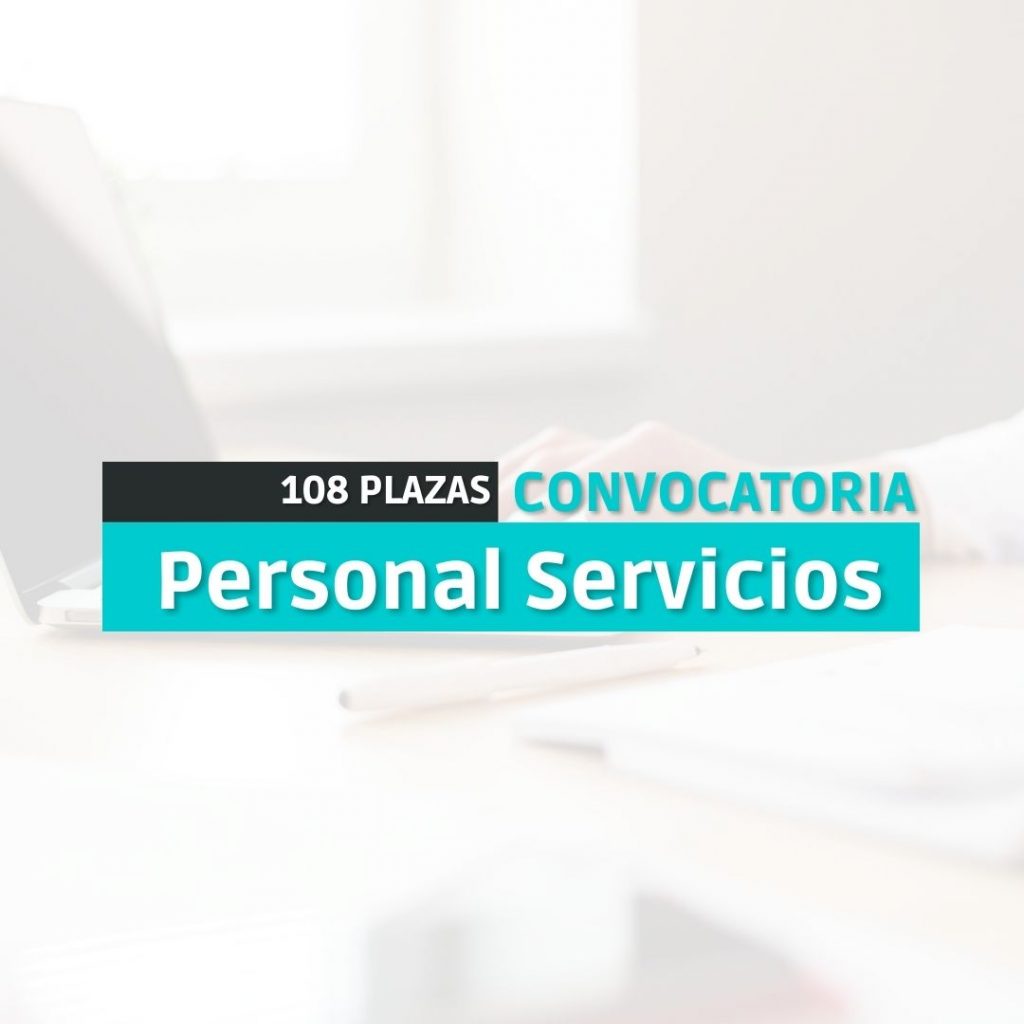 Convocatoria personal de servicios Portal Opositor