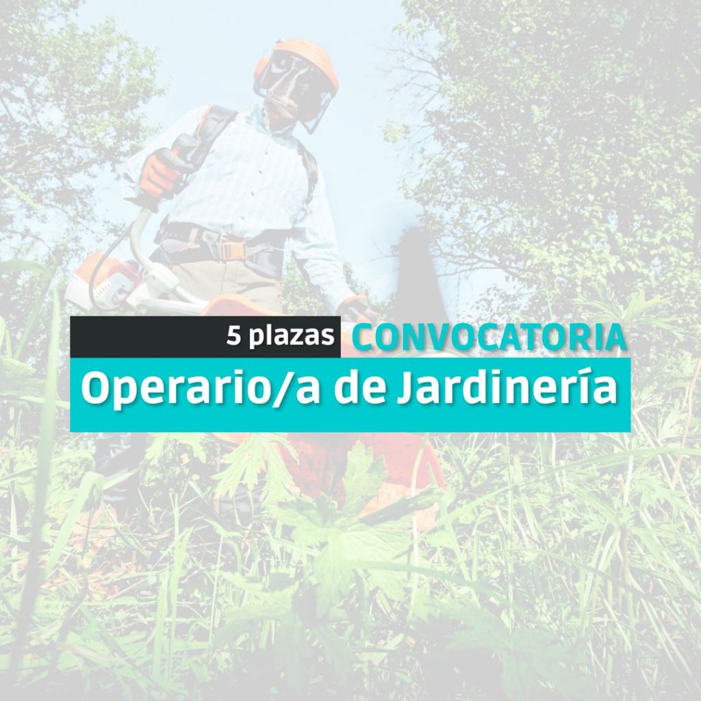 Convocatoria Operario/a de Jardinería Portal Opositor