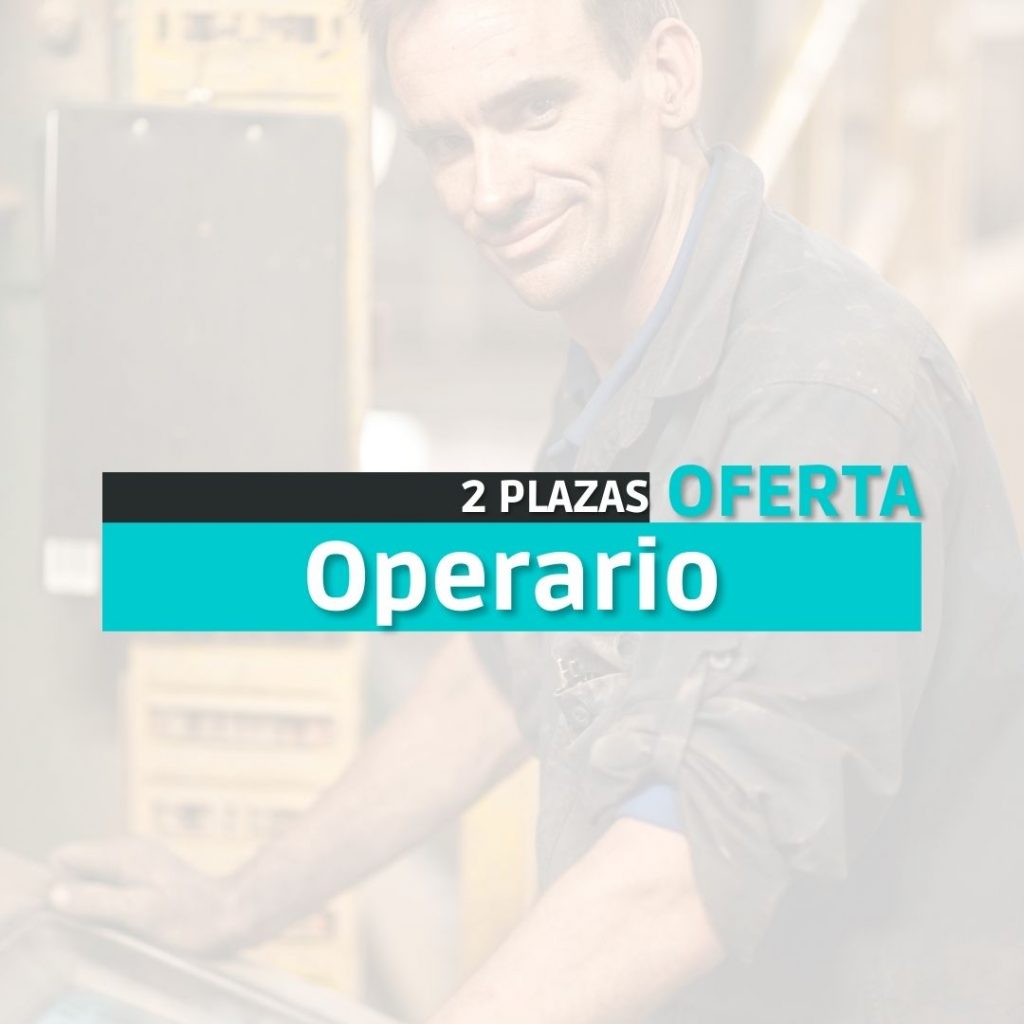 Oferta de empleo operario Portal Opositor