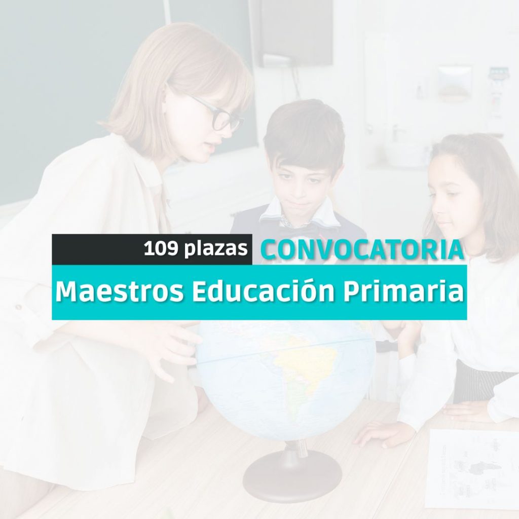 Convocatoria maestros educación primaria Portal Opositor 